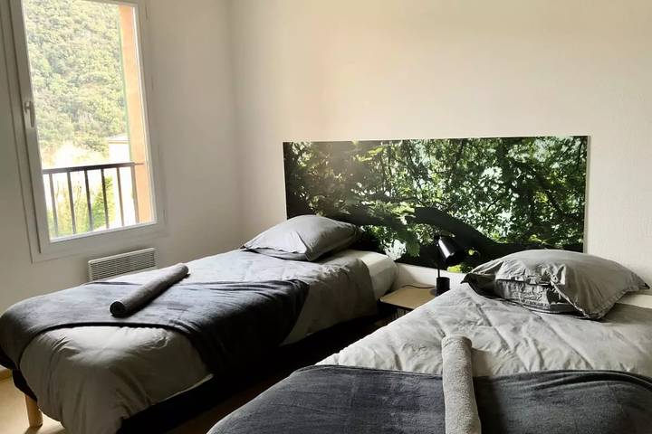 Gîte pour 5 personnes, avec piscine et balcon, animaux acceptés à Avène - 3