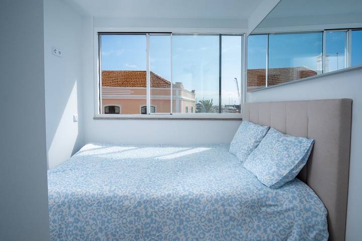 Vacation rental for 2 people, with ocean view in Lagos