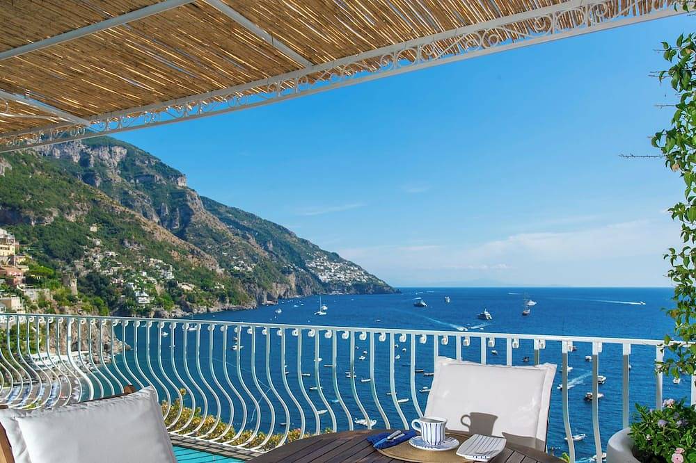 Casa Stella Marisa Positano - Unica Vista Mare Terrazza vicino Spiaggia e Centro in Spiaggia Fornillo, Positano