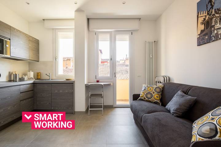 Ferienwohnung für 4 Personen, mit Balkon in Bologna