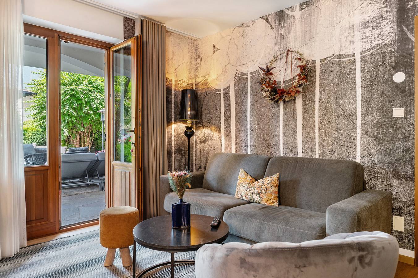 Ganze Wohnung, Ferienwohnung 'Mair In Schenna C' mit Gemeinschaftsterrasse und Wi-Fi in Schenna, Sarntaler Alpen