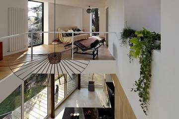Gîte pour 10 personnes, avec jardin dans Plage Pen Boc H Arradon