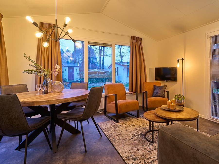 Camping de Vinkenkamp - Chalet 4 personen - 4 persoons chalet Vink in Veluwe