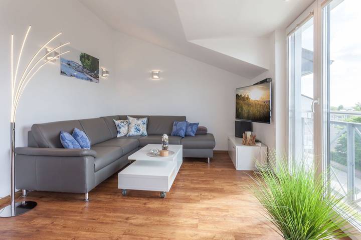 Apartamento entero, Villa Am alten Kreidebruch, Fewo Sea Spirit - Panoramablick auf die Ostsee in Sassnitz, Parque Nacional de Jasmund