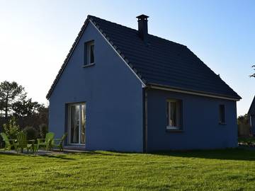 Gîte pour 4 personnes, avec terrasse et jardin à Denneville