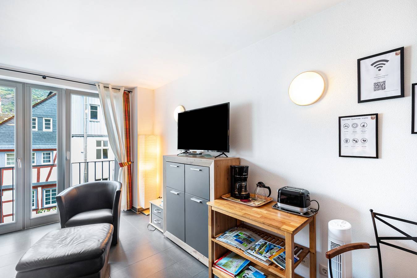 Ganze Wohnung, Apartment "Altstadtquartier" mit Burgblick in Bacharach, Mittelrhein