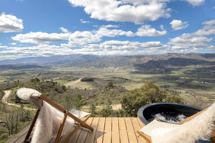 Chalet für 2 Personen, mit Ausblick und Pool sowie Terrasse in Portugal - 3