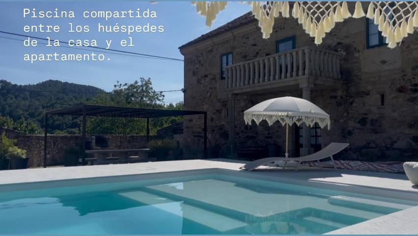 Casa rural para 16 personas, con piscina además de jardín y vistas, Se admiten mascotas en Provincia de Pontevedra - 2