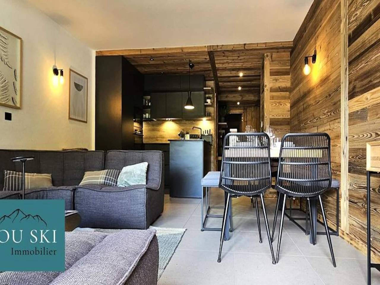 Ganze Wohnung, Duplex im Dorf nahe Les Sybelles Skigebiet in Saint-Sorlin-d'Arves, Region Saint-Jean-de-Maurienne