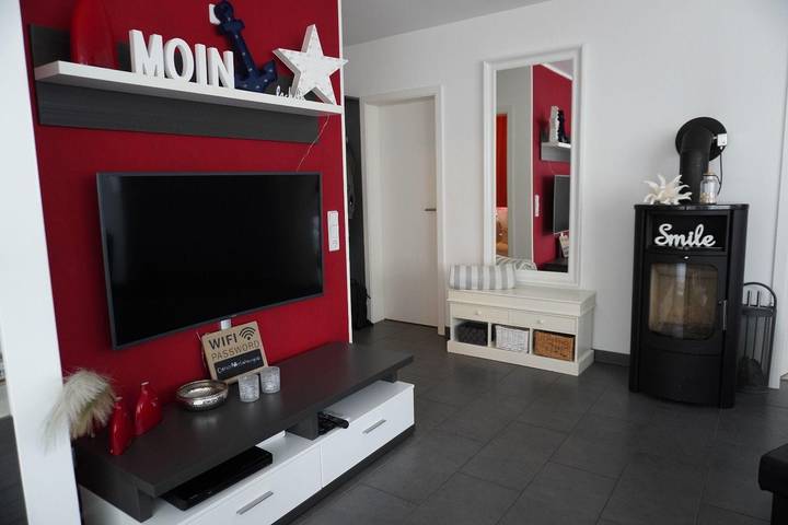 Ferienwohnung für 3 Personen, mit Balkon und Terrasse sowie Sauna in Großenbrode