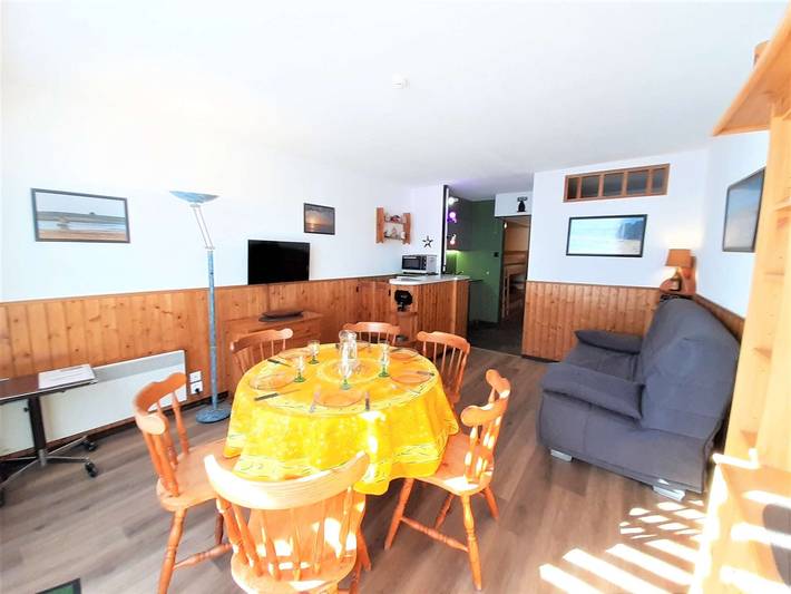 Ganzes Studio, Studio-Kabine für 6 Personen in Piau-Engaly mit Balkon und Pistenblick in Piau-Engaly, Aragnouet