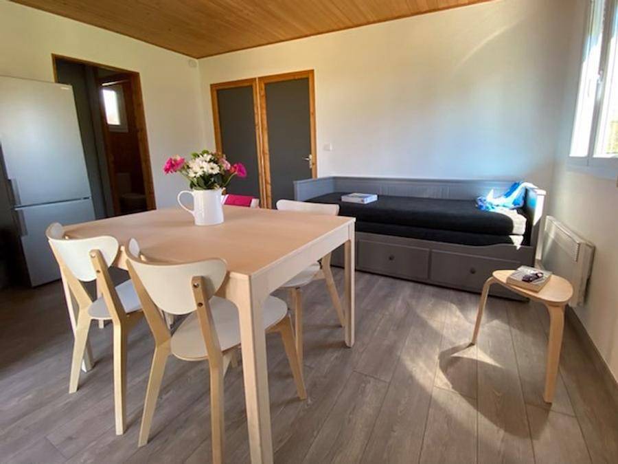 Chalets de Vingeanne - Chalet 6 personnes - Chalet supérieur 39m² 2 chambres / terrasse couverte in Villegusien-le-Lac, Haute-Marne