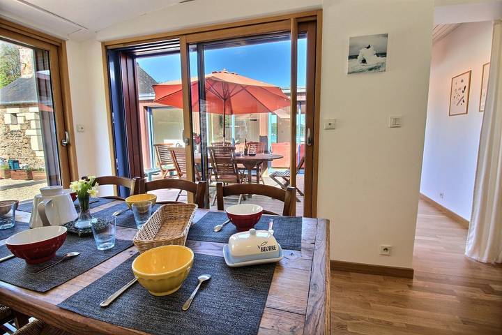 Gîte pour 6 personnes, avec terrasse et jardin à Trédarzec - 3