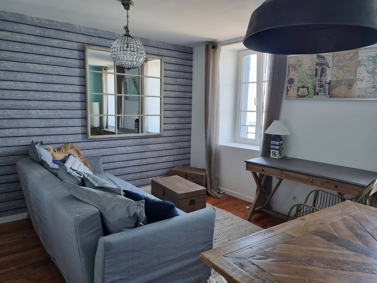 Ganze Wohnung, Meer, Himmel und Strand: Charmantes Apartment am Hafen von Camaret in Camaret-sur-Mer, Iroise