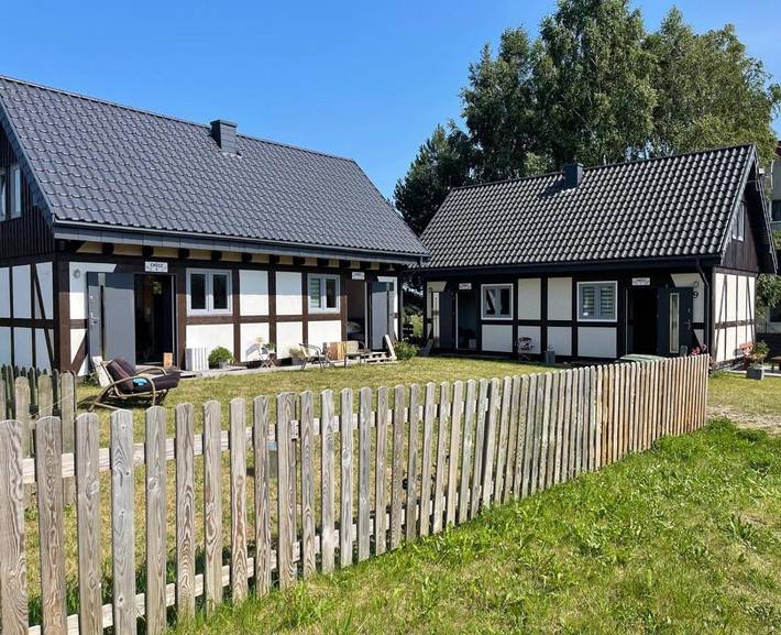 Domek letniskowy dla 4 osób, z ogród i taras w Jastrzębia Góra