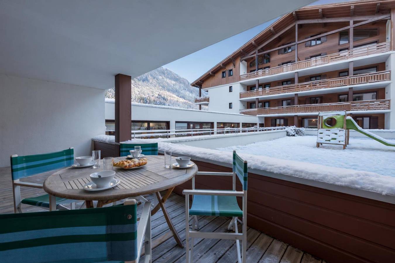 Apartamento entero, L'Ours Bleu B01 - Ski in Ski out in Vallorcine, Macizo del Mont Blanc