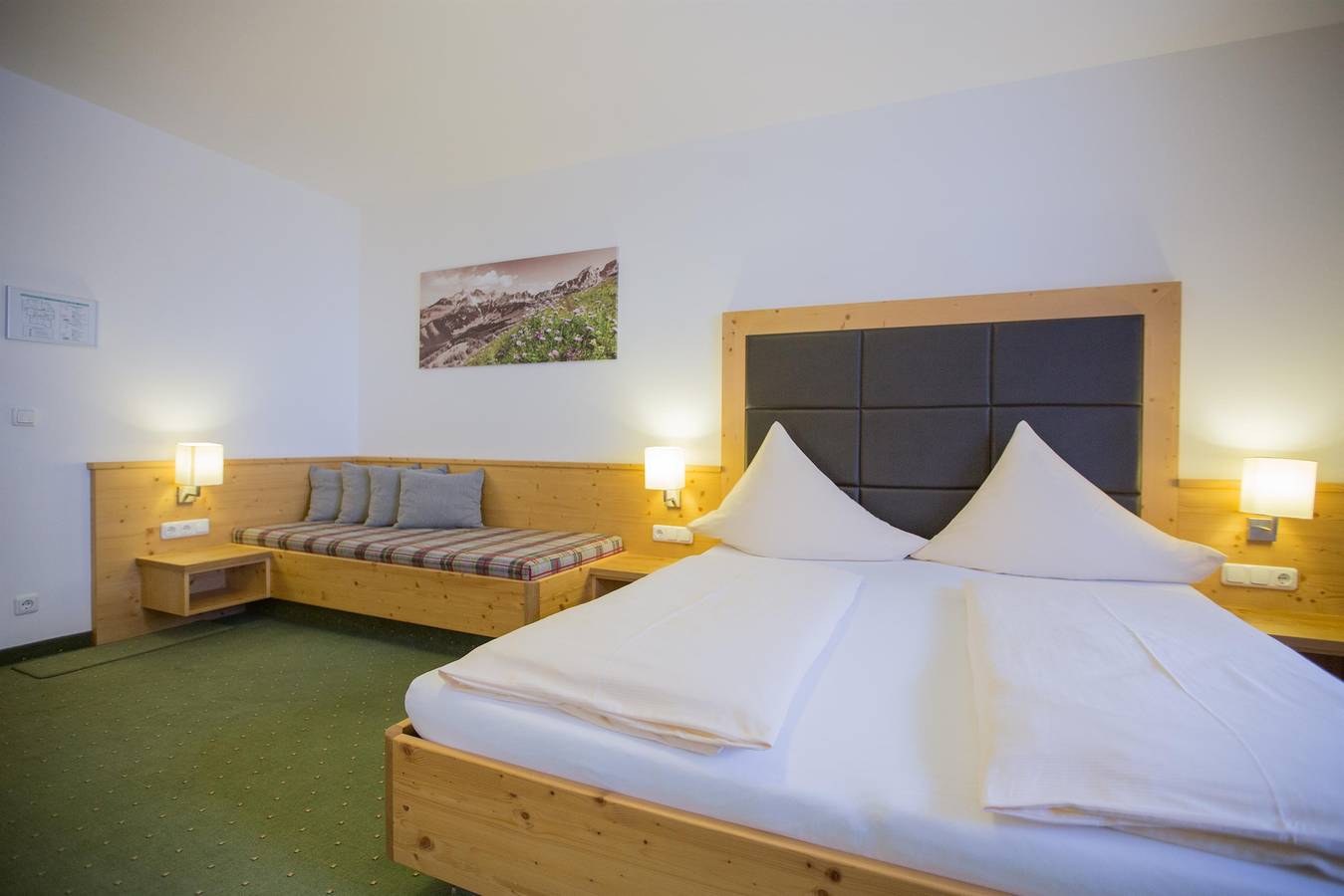 Doppelzimmer mit Dusche, Wc in Kleinarl, Ski Amadé