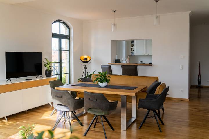 Ferienwohnung für 4 Personen, mit Balkon, mit Haustier in Leipzig - 2