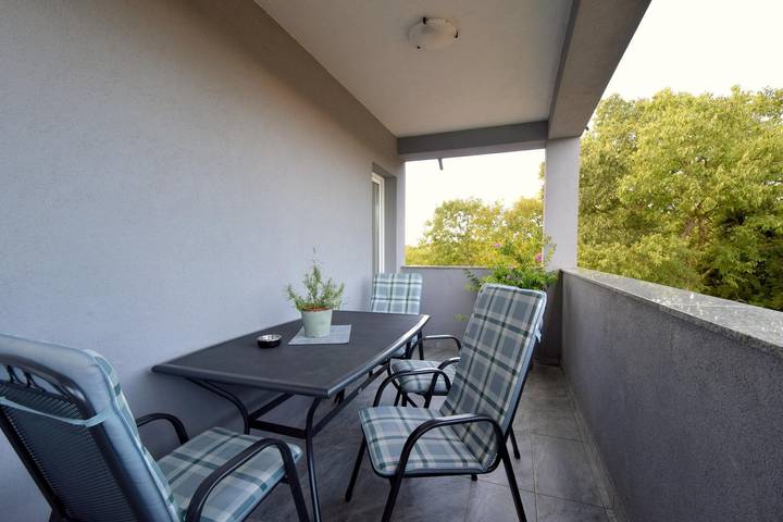 Ferienwohnung für 4 Personen, mit Balkon/Terrasse