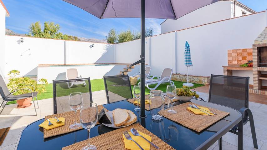 Chalet para 6 personas, con piscina y balcón/terraza en Parque natural de Los Alcornocales - 4