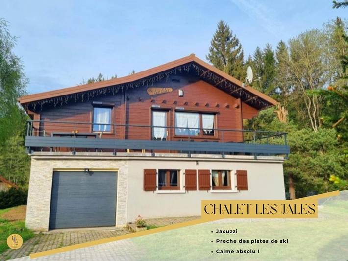 Chalet pour 8 personnes, avec jardin et vue