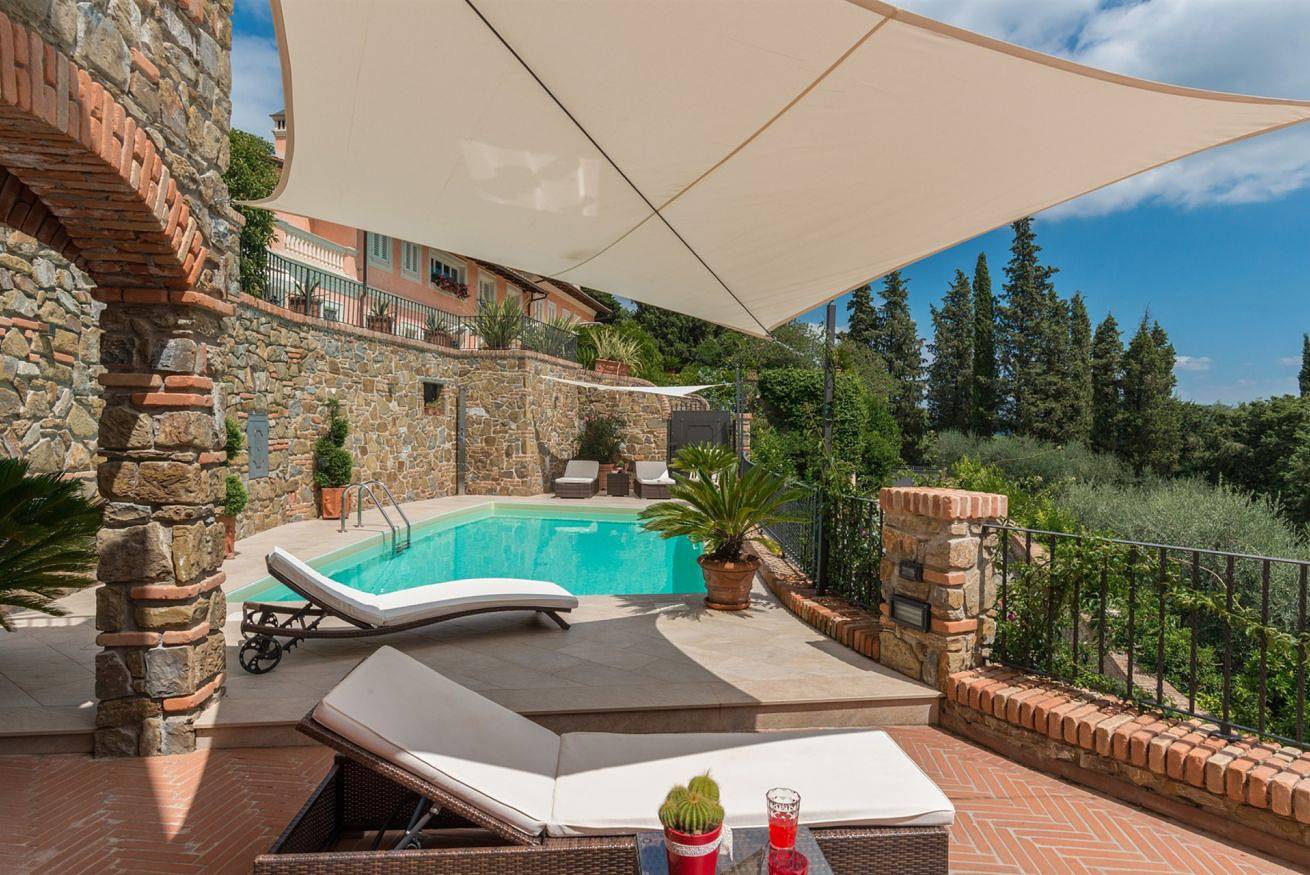 Villa für 13 Personen mit Balkon in Montecatini-Terme, Pistoia Provinz
