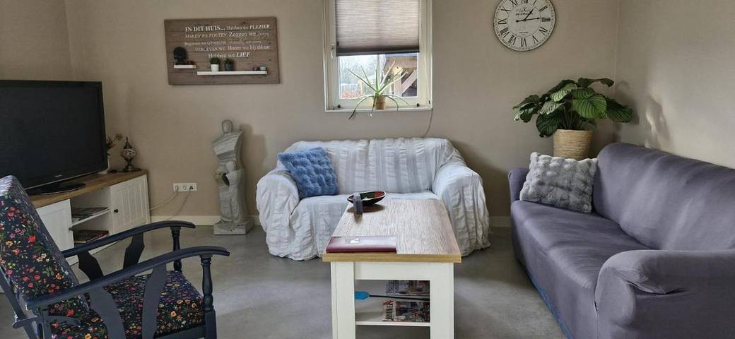 Location de vacances pour 4 personnes, avec terrasse ainsi que vue et jardin dans Zélande (Brabant du Nord) - 3