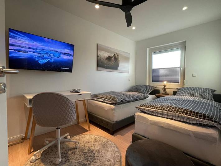 Ferienwohnung für 4 Personen, mit Whirlpool und Garten, kinderfreundlich in Unterweser - 4