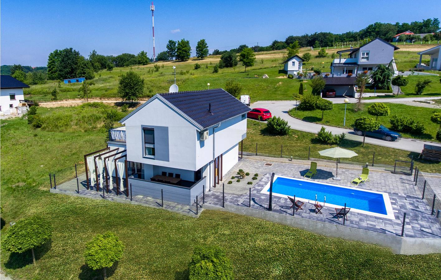 Holiday home for 6 people with terrace in Medimurje