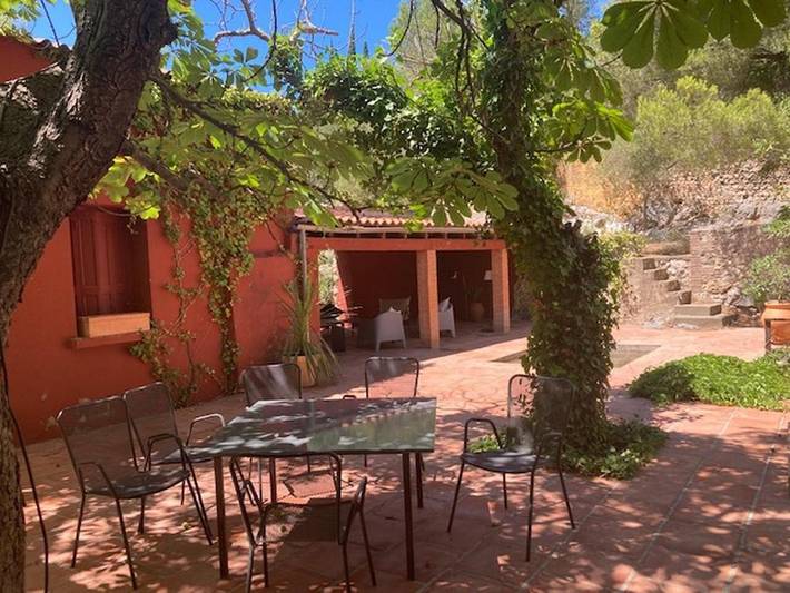 Maison de vacances pour 10 personnes, avec Terrasse ainsi que Jardin et Piscine