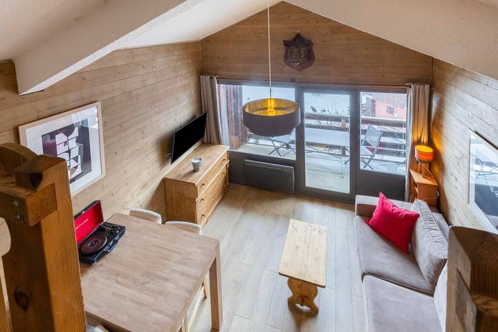 Appartement de vacances pour 5 personnes, avec Balcon dans Les Deux Alpes
