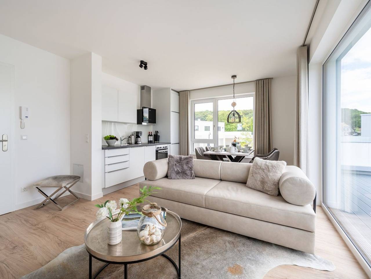 Ganze Ferienwohnung, Villa 2. Heimat - Appartement Penthouse 3 - Revier Albatros - Villa Zweite Heimat | Penthouse No. 3 in Lohme, Nationalpark Jasmund