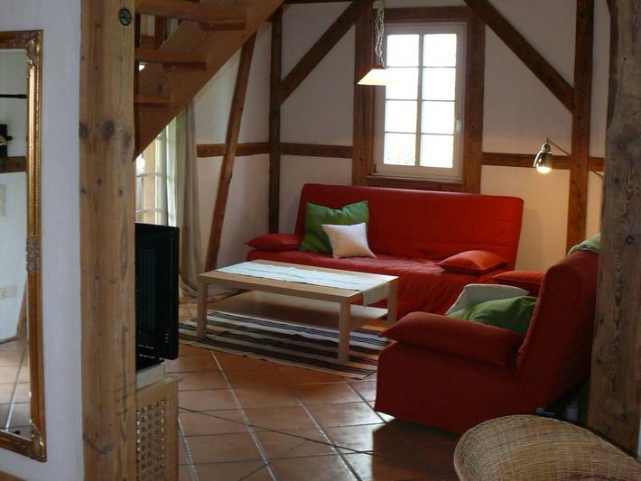 Ferienwohnung für 5 Personen, mit Balkon und Garten sowie Sauna in Salem - 3