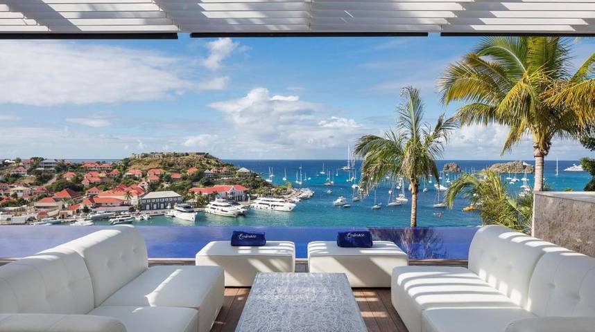Villa pour 10 personnes, avec piscine et jardin dans Saint-Barthélemy