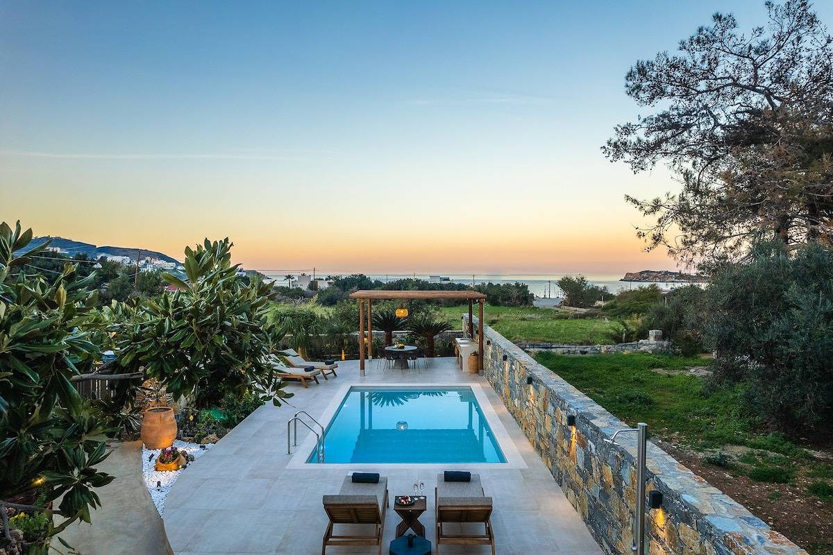 Maison de vacances pour 5 personnes avec jardin in Bali (Crète), Région de Réthymnon