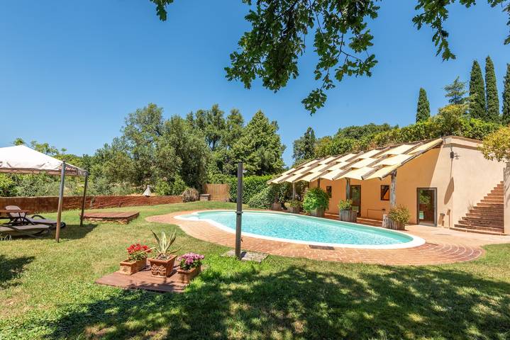 Zimmer für 2 Personen, mit Garten in Monticiano, Siena Provinz
