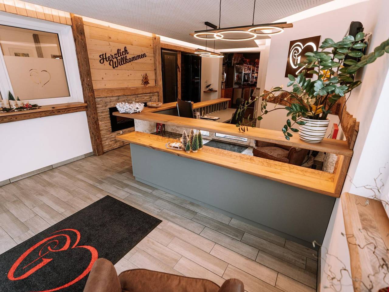 Hotel Garni Familie Gruber - Doppelzimmer mit Dusche, Wc ohne Verpflegung in Spital am Pyhrn, Kirchdorf an der Krems (Bezirk)