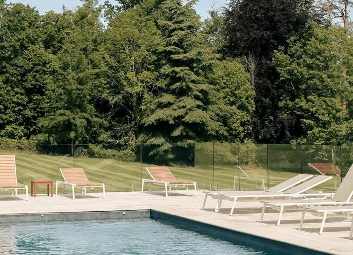Hôtel pour 2 personnes, avec piscine et sauna ainsi que vue et jardin