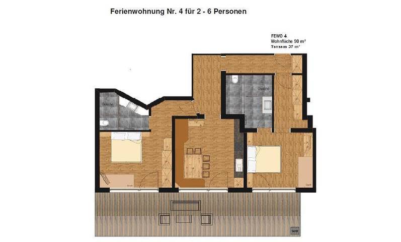 Ganze Ferienwohnung, Appartement/Fewo 4 in Tuxer Alpen, Hintertux