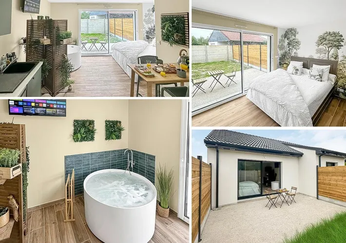 Casa de vacaciones para 2 personas, con jardín y jacuzzi - 1
