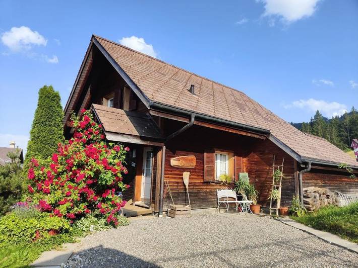 Apartamento de vacaciones para 2 personas, con jardín en Suiza