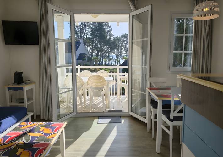 Location de vacances pour 4 personnes, avec jardin, adapté aux familles à Fouesnant