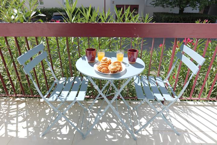 Ferienwohnung für 2 Personen, mit Balkon in Montpellier - 2