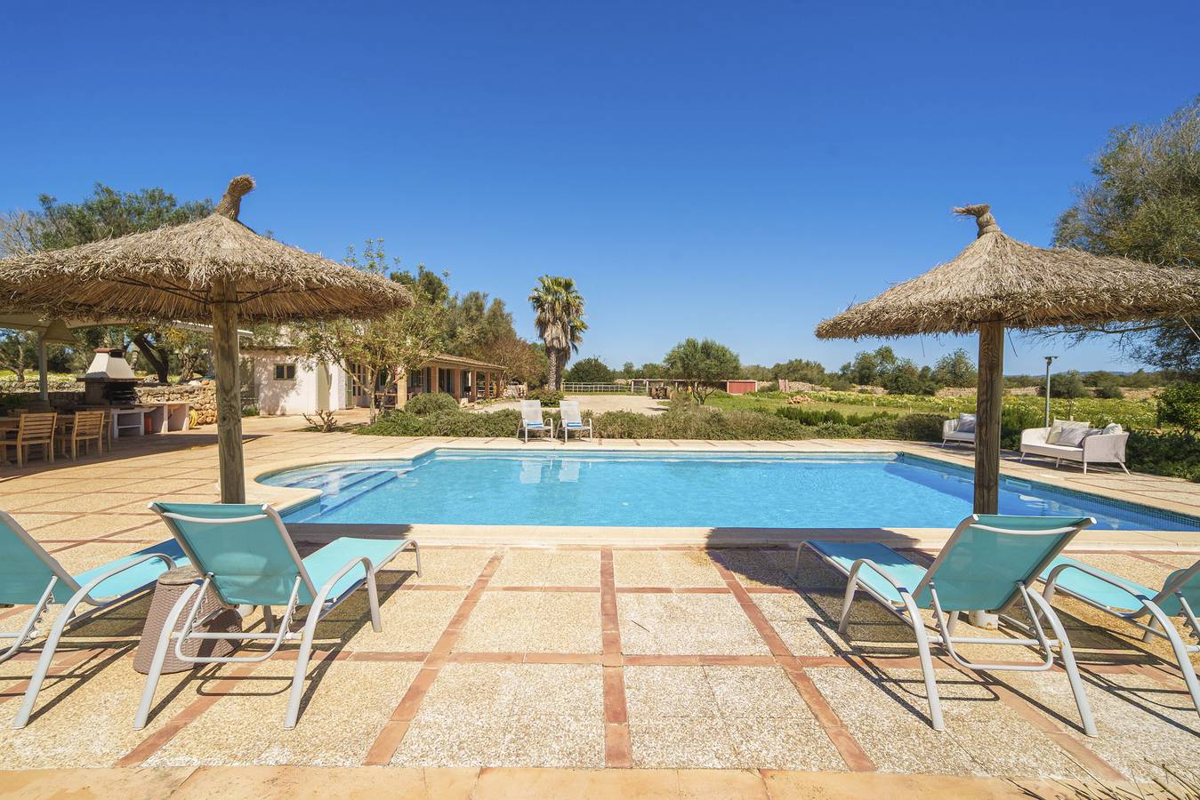 Can Soler by Rentallorca in Porreres, Mallorca Süden