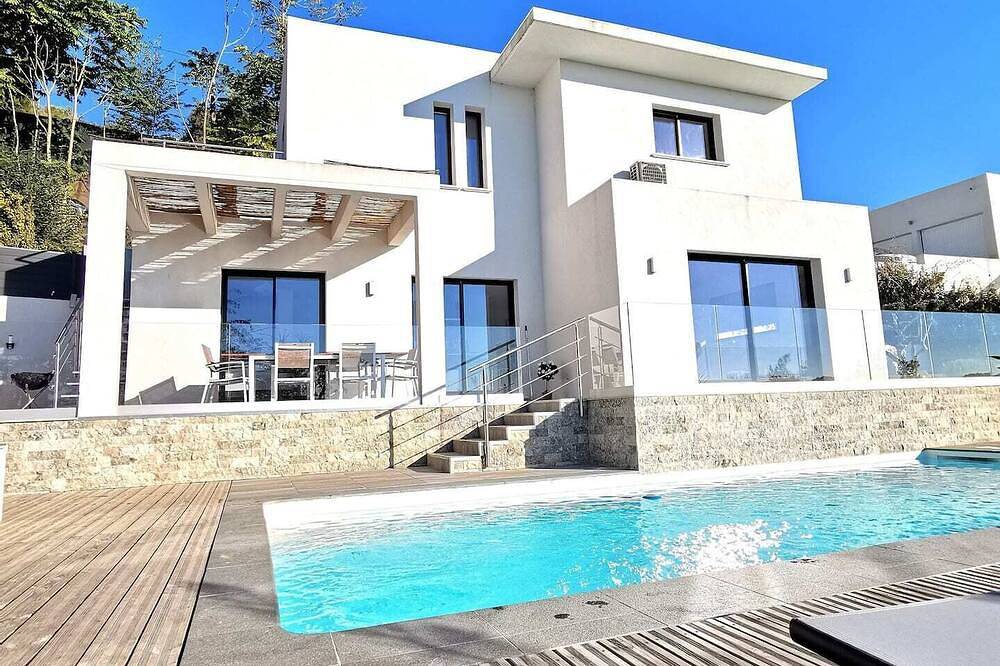 Maison Luxe et contemporaine Vue mer avec piscine in Vence, Côte méditerranéenne (France)