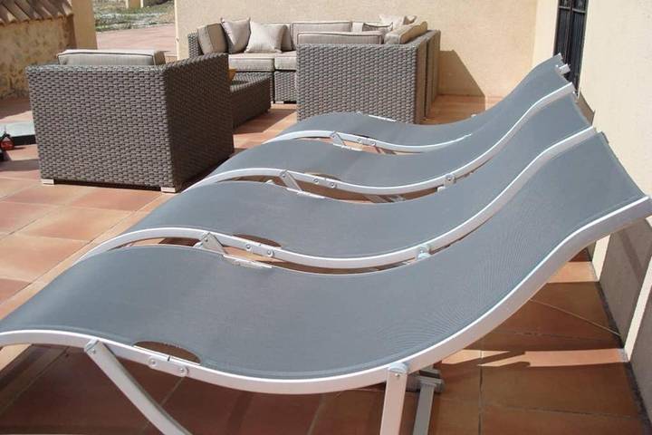 Location de vacances pour 4 personnes, avec piscine et vue ainsi que terrasse et jardin à Abarán - 3