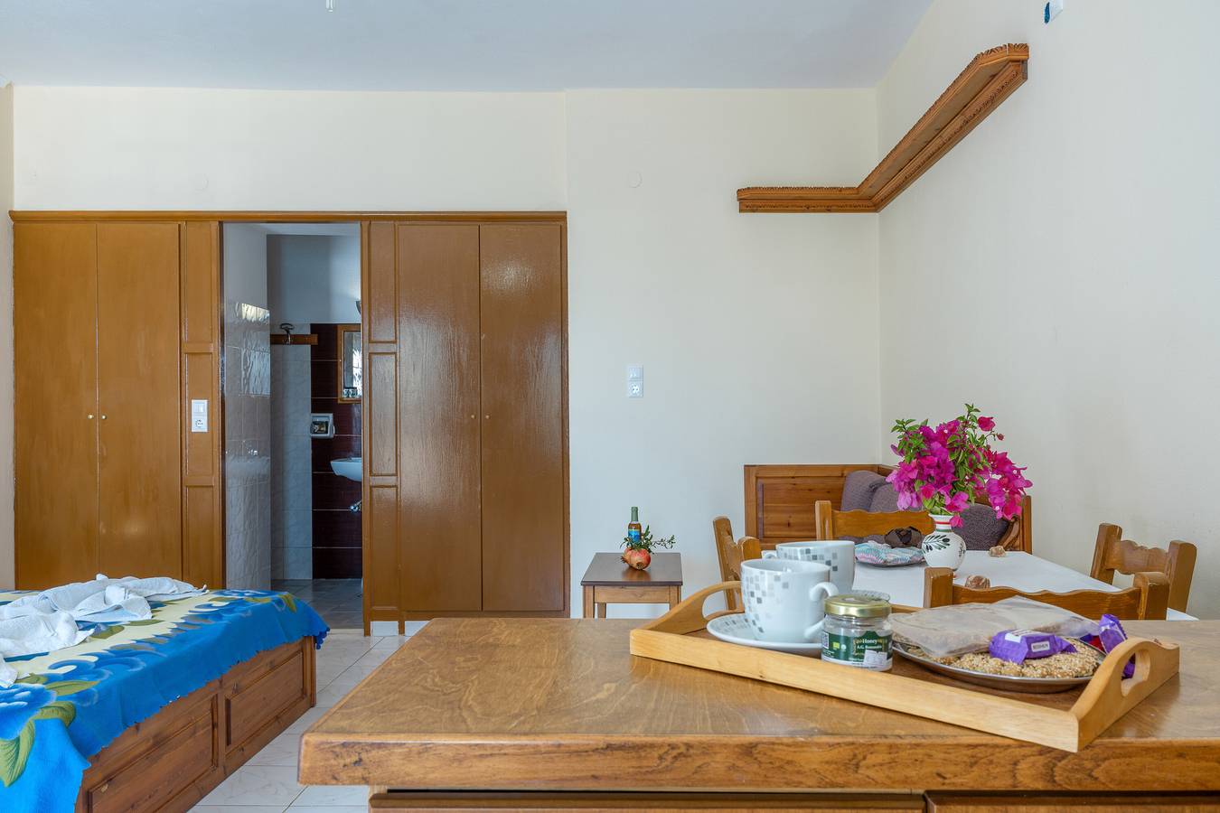 Ganzes Studio, Studio-Apartment 'Double No 1' mit Meerblick, Wlan und Klimaanlage in Karpathos