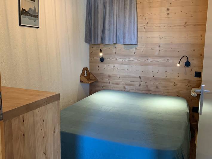 Apartamento entero, Encantador apto 2P cabina, renovado, balcón, aparcamiento gratuito, a pie de pistas in La Plagne, Aime-la-Plagne