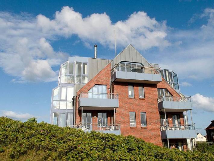 Ferienwohnung für 4 Personen, mit Balkon und Terrasse auf Wangerooge