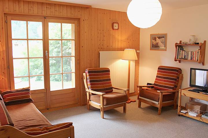 Ferienwohnung für 4 Personen, mit Terrasse und Garten in Evolène